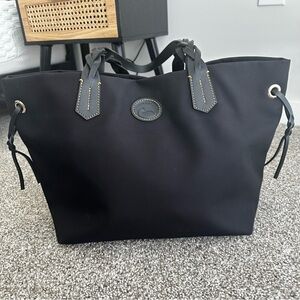 Dooney & Bourke Nylon Shopper Black Purse Bag Tote
